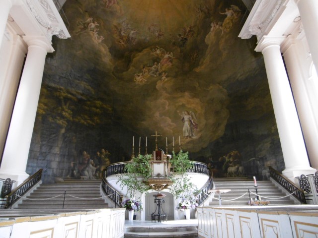 Muurschildering Ludwigs kerk